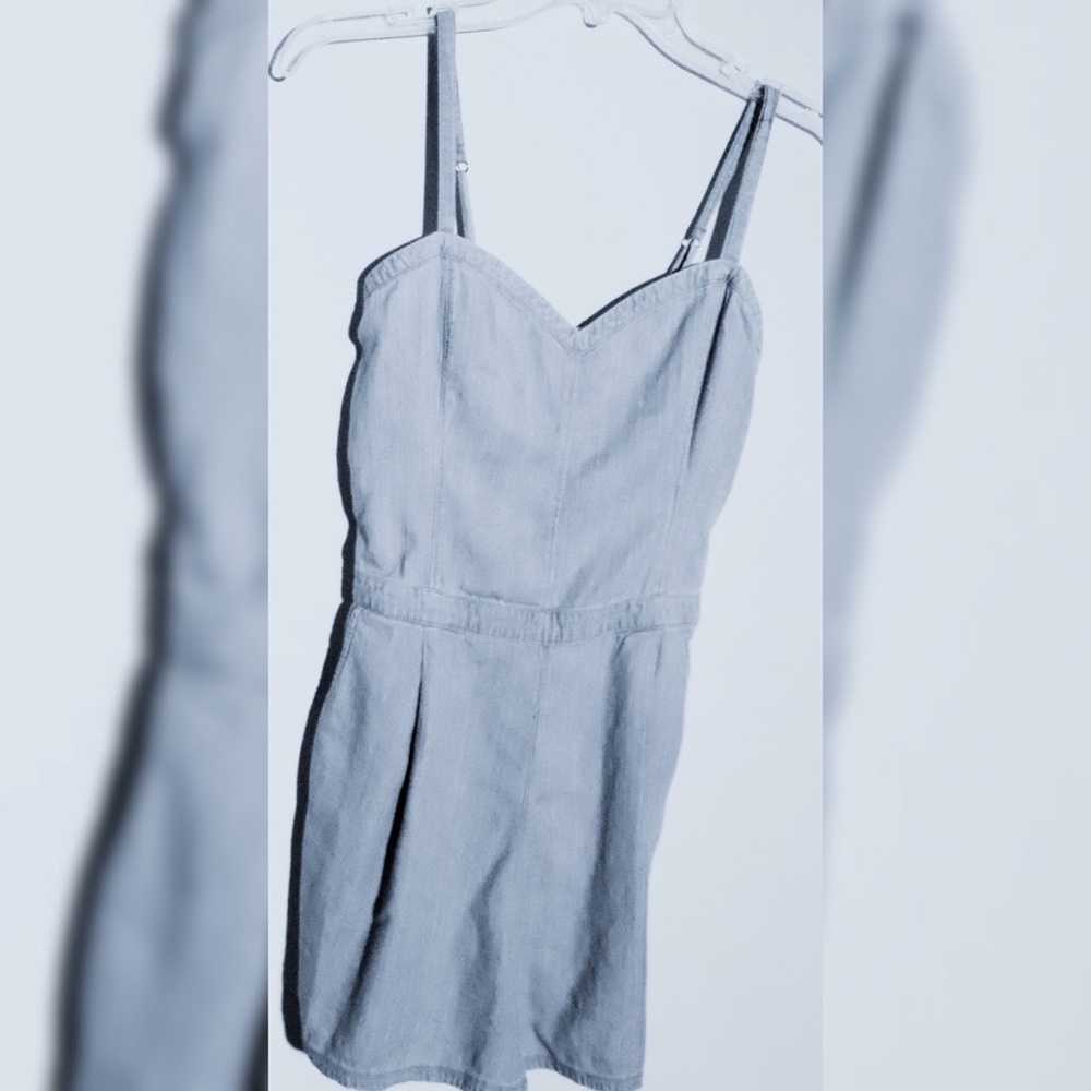 Denim Hollister Romper